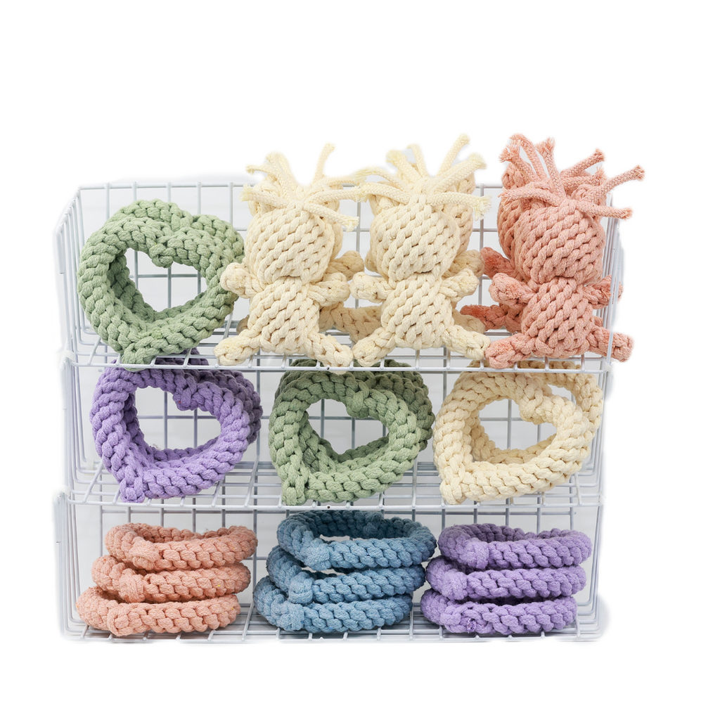 Sweetheart Macarons & Bear Hugs Collection Dog Toys
